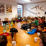 2.B v lesní miniučebně 1