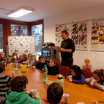 2.B v lesní miniučebně 3