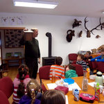 2.B v lesní miniučebně 5