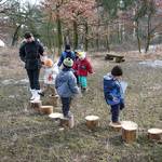 Opékání buřtů s MŠ u lesní správy 30.02.2009 4