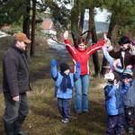 Opékání buřtů s MŠ u lesní správy 30.02.2009 9