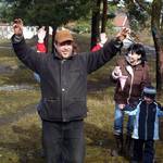 Opékání buřtů s MŠ u lesní správy 30.02.2009 10