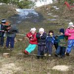 Opékání buřtů s MŠ u lesní správy 30.02.2009 11