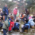 Opékání buřtů s MŠ u lesní správy 30.02.2009 16