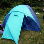 noční les s jedničkou z Kadaně 1