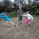 noční les s jedničkou z Kadaně 2