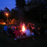 noční les s jedničkou z Kadaně 3