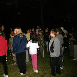 noční les s jedničkou z Kadaně 4