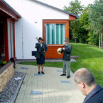 slavnostní otevření nové budovy lesní správy